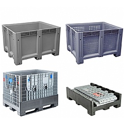 Plastic Box Pallet Bulk Container