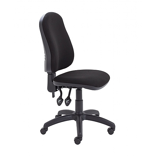 High Back Operator Chair, Permanent Contact Back - Office Chairs