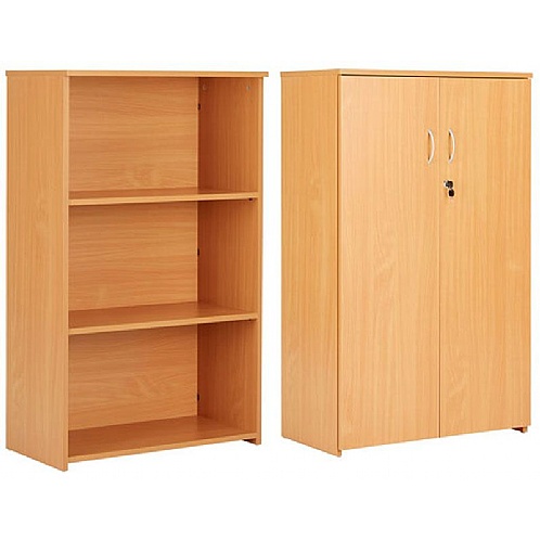 Eco Wooden Bookcases and Cupboards - Office Storage
