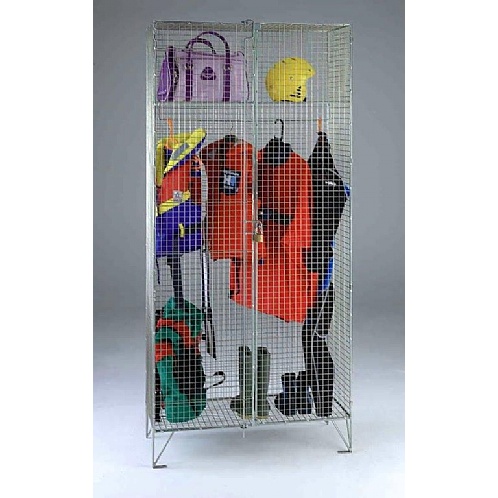 Wire Mesh Wardrobe Cupboard - Storage and Handling
