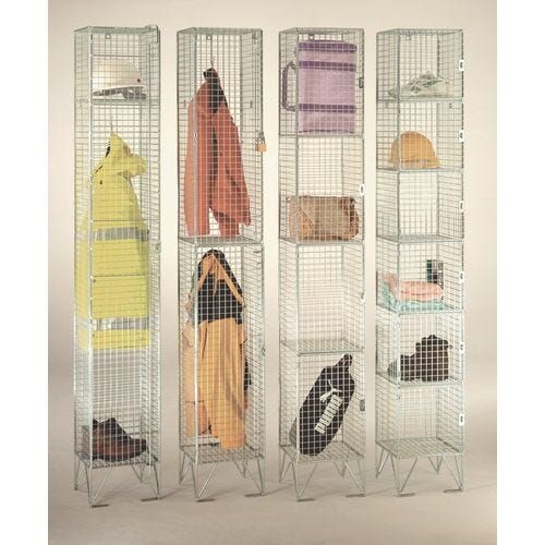 Wire Mesh Lockers With Doors - Storage Lockers