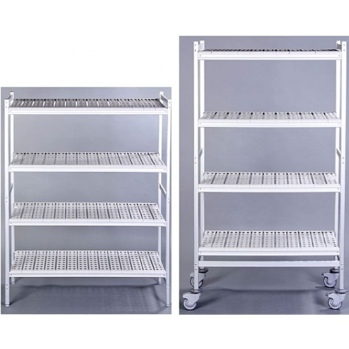 Alu Polymer Cold Room Shelving - Shelving & Racking