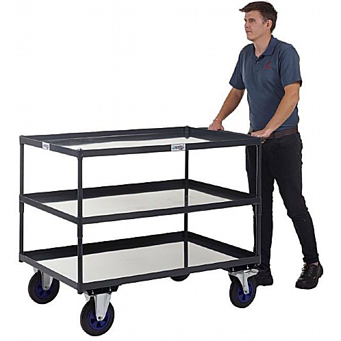 Heavy Duty Shelf Trolleys, 600kg - Storage and Handling