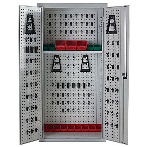 Perforated Tool Cupboards - Storage and Handling