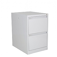Two drawer vertical filing cabinet
