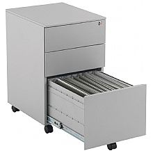 Standard 380mm Mobile Steel 3 Drawer Pedestal