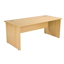 Nova oak rectangular panel end desk, next day del.