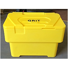 115 Litre yellow grit bin with or without salt
