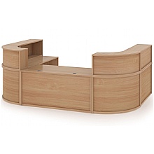 Denver Extra Large U-Shaped Reception Desk Unit