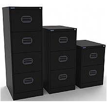 Filing Cabinets, Black