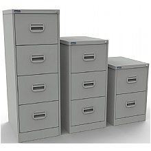 Filing Cabinets, Light Grey
