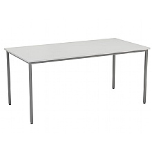 multi purpose meeting tables, white