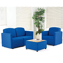 Glacier modular reception seating