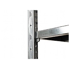 Galvanisd shelving shelf connecting