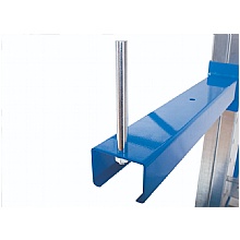 Cantilever arm end stop