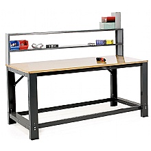 Standard Bench with upper shelf unit