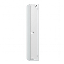 Single Compartment Locker, Arctic White