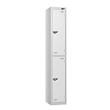 Two Door Locker, Arctic White