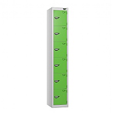 Six Door Locker, Forest Green