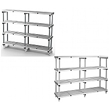 Aluminuim Shelving, Double Bay