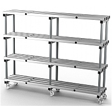 Aluminuim Shelving, Double Bay, Mobile