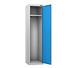 Police Locker, Cobolt Blue door