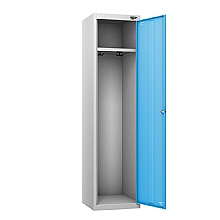 Police Locker, Cornflower Blue door
