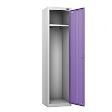 Police Locker, Orchid Violet door