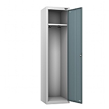 Police Locker, Slate Grey door