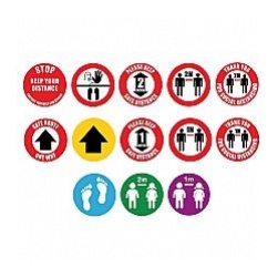 Social Distancing Floor Markers