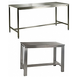Stainless Steel Workbenches, 300 & 450 (SWL)