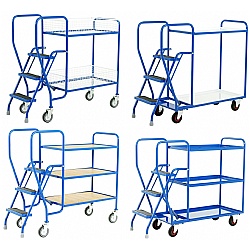 Step Tray Trolleys