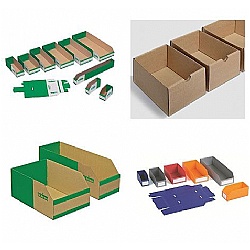 Flat Packed Parts Bins