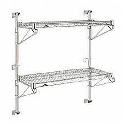 Chrome & Perma Plus Wall Shelving