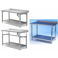 Stainless Steel Preparation Tables