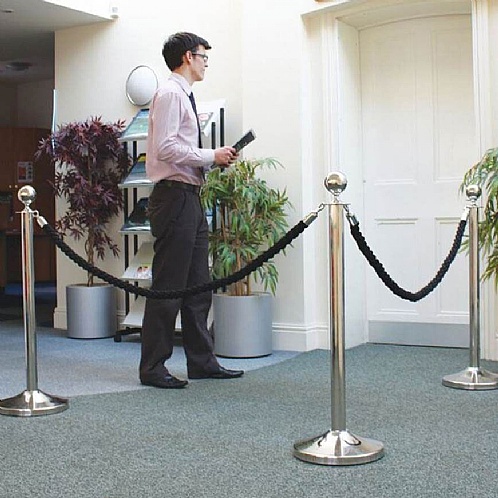 Rope Barriers - Site, Safety & Security