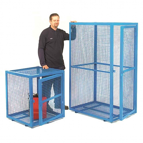 Cyilnder Mesh Storage Cages - Storage and Handling