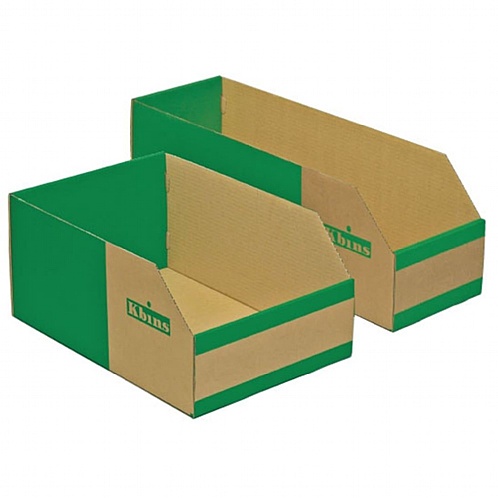 Cardboard Storage Parts Bins 200mm high - Storage and Handling