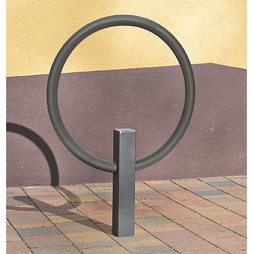 Round Tubular Bike Stand, Surface or Sub Surface Fixing - Site, Safety & Security
