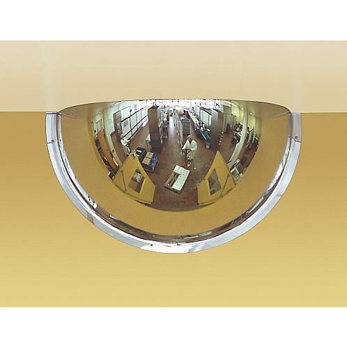 Panoramic 180 Degree Safety Security Mirror - Site Safety & Security