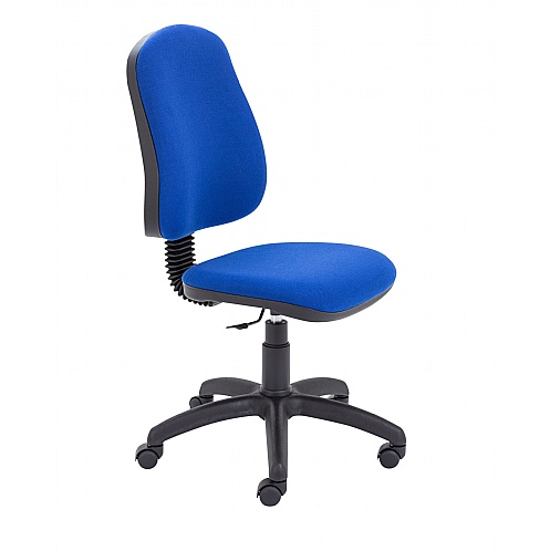 High Back Operator Chair with Fixed Back Mechanism - Office Chairs