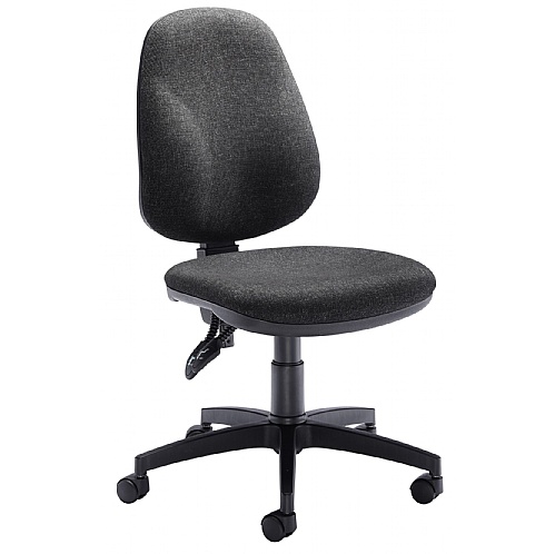High Back Operators Chair, Permanent Contact Back 150kgs capacity - Office Chairs