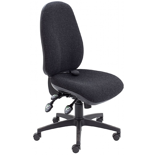 Maxi Ergo Deluxe Operators Chair with Asynchro and more! 152kgs cap. - Office Chairs