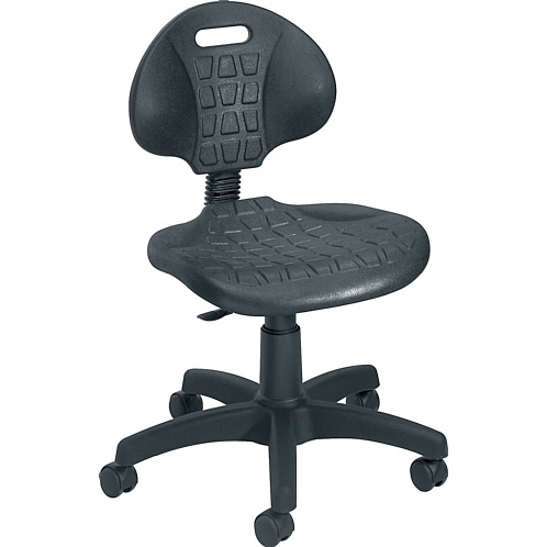Industrial Work Chair with Wipe Clean Seat and Back - Office Chairs