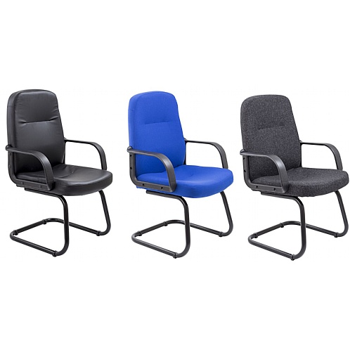 Visitors Cantilever Chair with Arms - Office Chairs