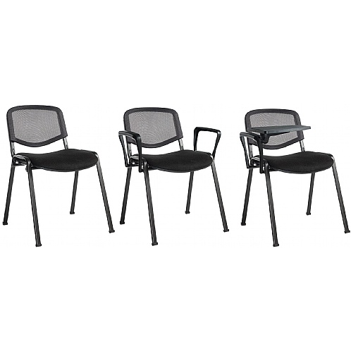 Tauras Fabric Meeting Chairs with Mesh Back - Office Chairs