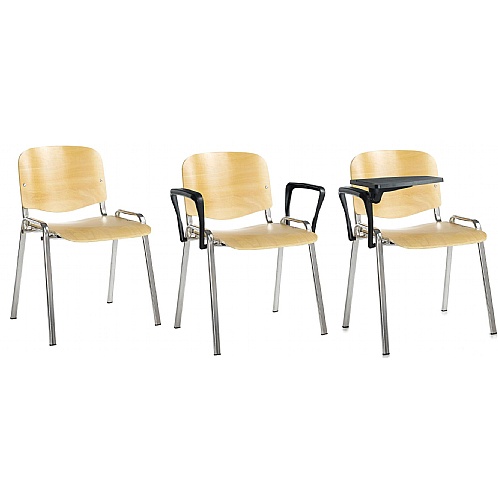 Tauras Wooden Meeting Chairs - Office Chairs