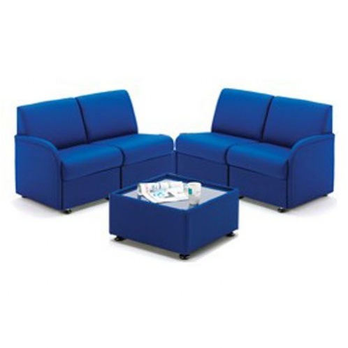 Reception Seating, Modular Units, Fabric or Vinyl - Reception Meet Area