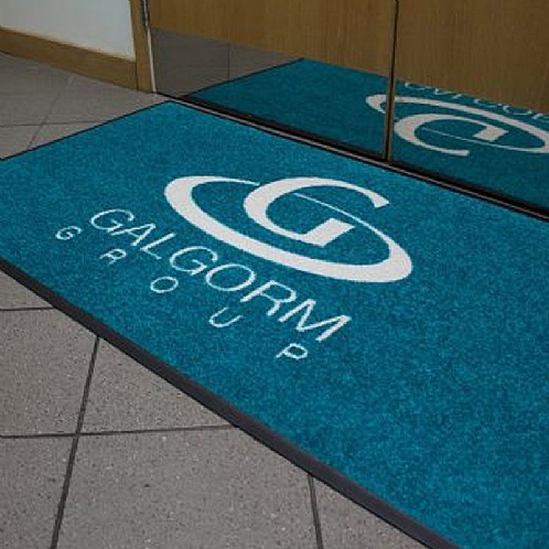 Logo Indoor Entrance Mat - Site Safety & Security