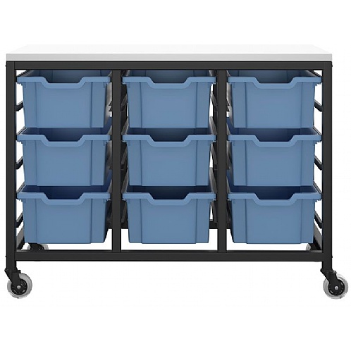 Medium Tray Storage Steel Units, Fast Delivery - School Furniture